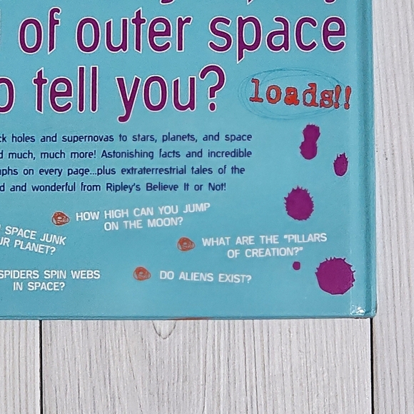 Ripley's Space Believe It or Not Hardcover Book - Picture 10 of 15